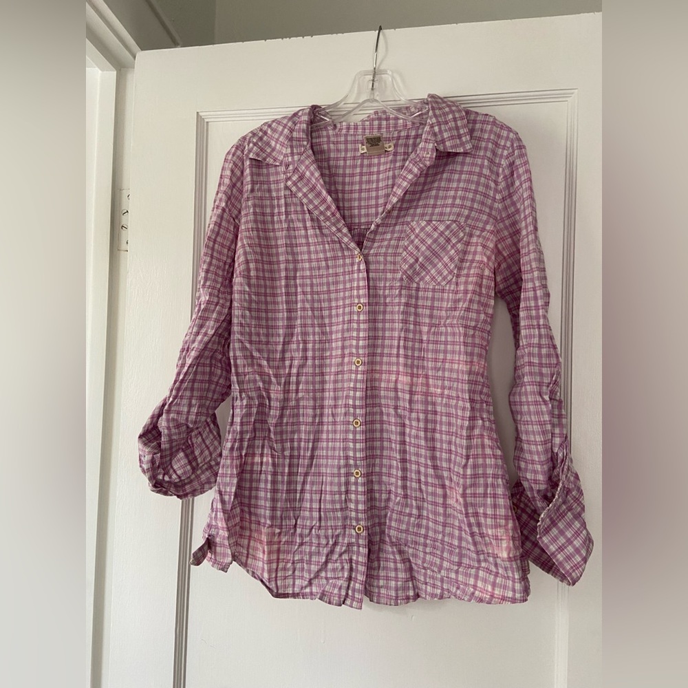 Ruff Hewn button down long sleeve top